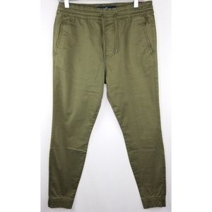 🌵NWT Hollister Green Skinny Joggers Size Small